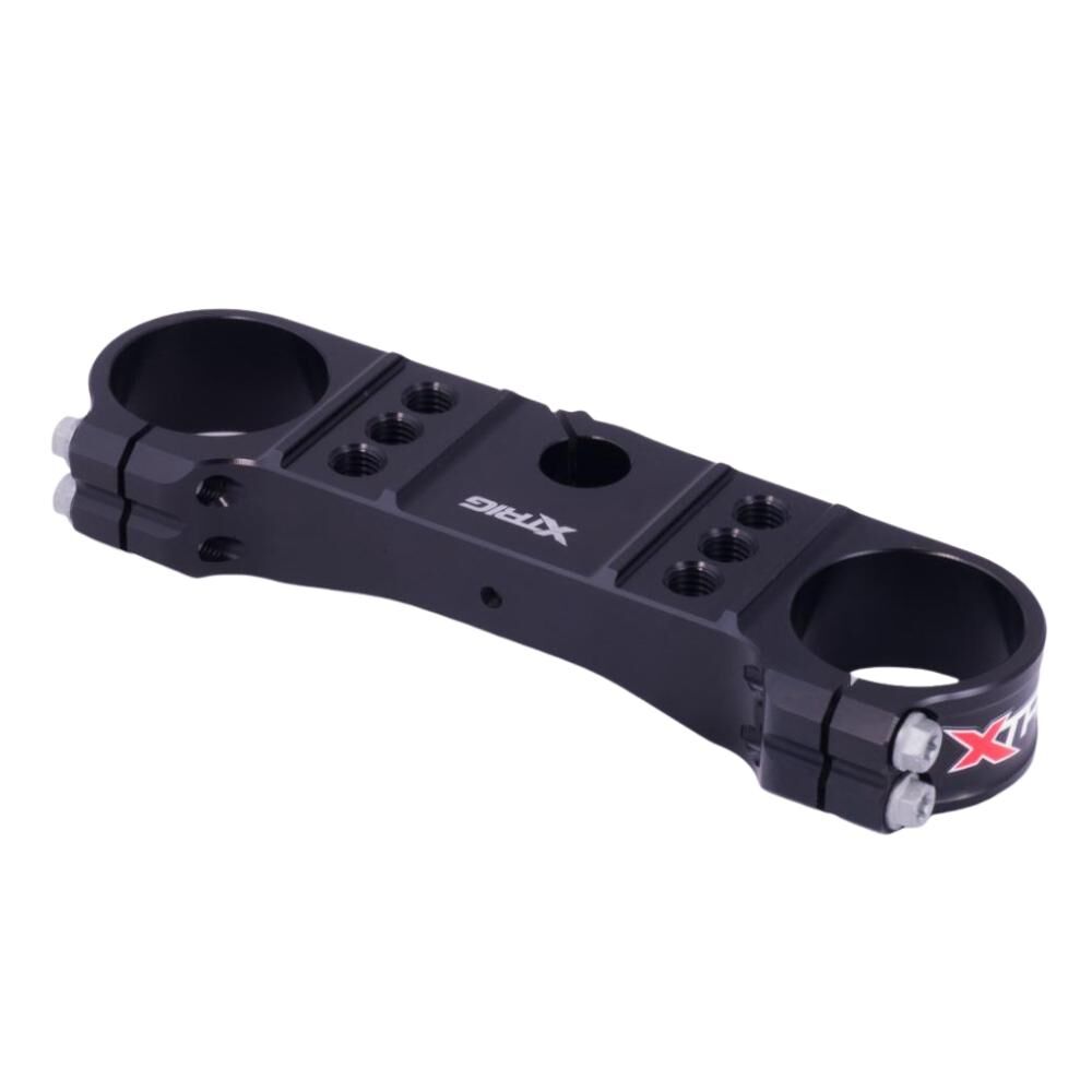 Xtrig Top Triple Clamp M12 Offset 20mm - Black