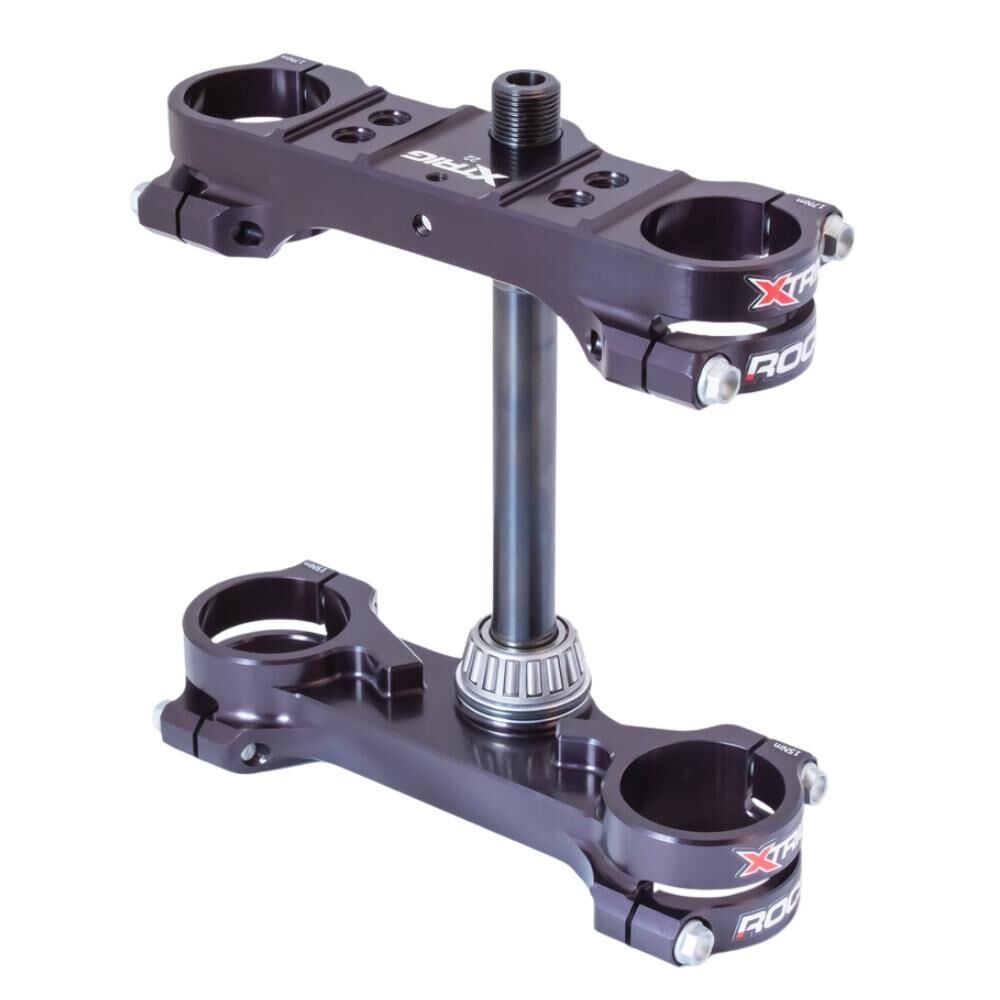 Xtrig Triple Clamps ROCS Tech Offset 22mm - Black