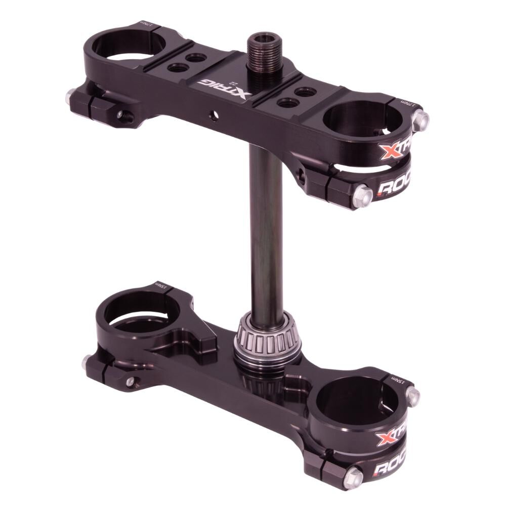 Xtrig Triple Clamps ROCS Tech Offset 22mm - Black