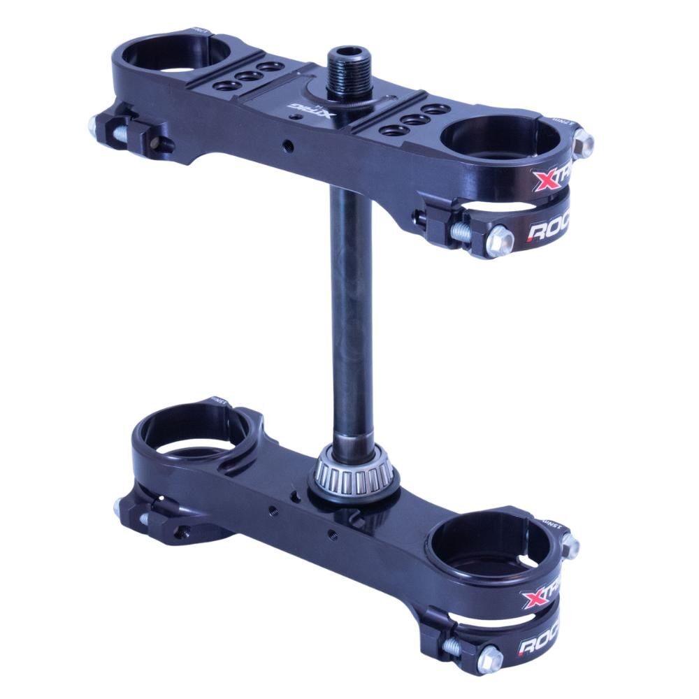 Xtrig Triple Clamps ROCS Tech Offset 14mm - Black