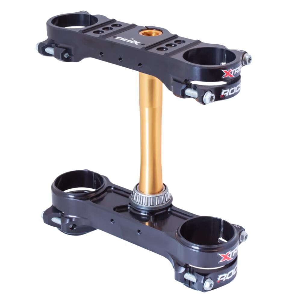 Xtrig Triple Clamps ROCS Tech Offset 22mm - Black