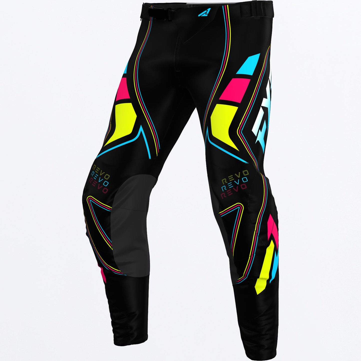 FXR MX26 Revo Velocity Pants - Black / Multi