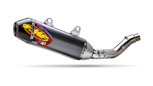 FMF Factory 4.1 RCT Silencer Carbon End Cap - Stainless (42403)