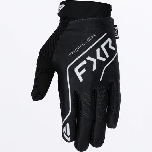 FXR MX26 Reflex Dual Gloves - Black / White