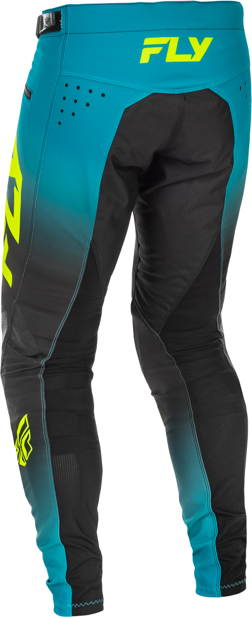 Fly Rayce MTB Pants - Teal / Hi-Vis