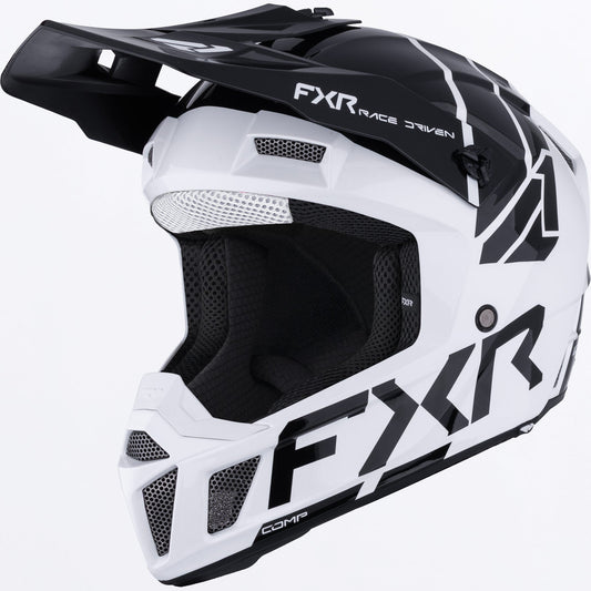 FXR Youth Clutch Helmet - White / Black