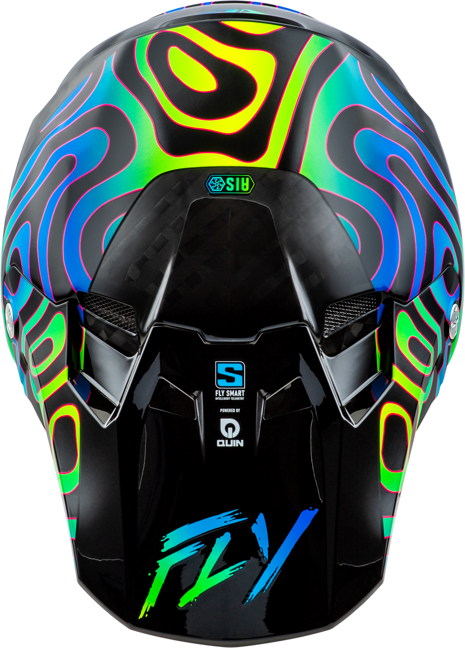 Fly Formula S S.E Zen Helmet - Blue / Yellow