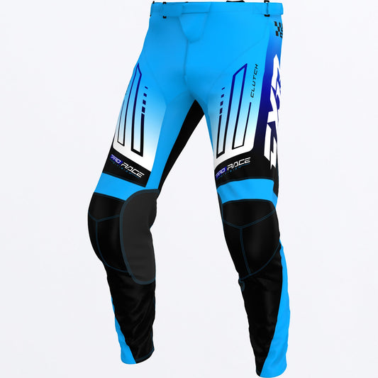 FXR MX26 Clutch Pants - Blue / Black / White