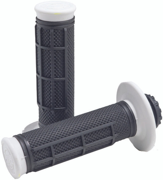 Protaper Pro Clamp-On 1/2 Waffle Grips - Grey / Black