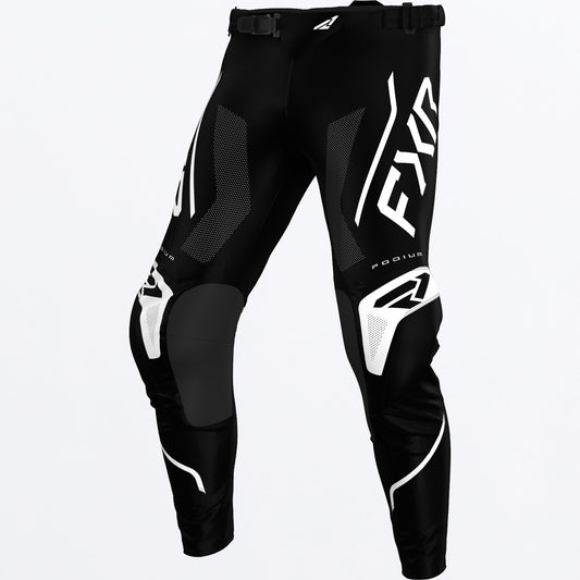 FXR MX26 Podium Relay Pants - Black / White
