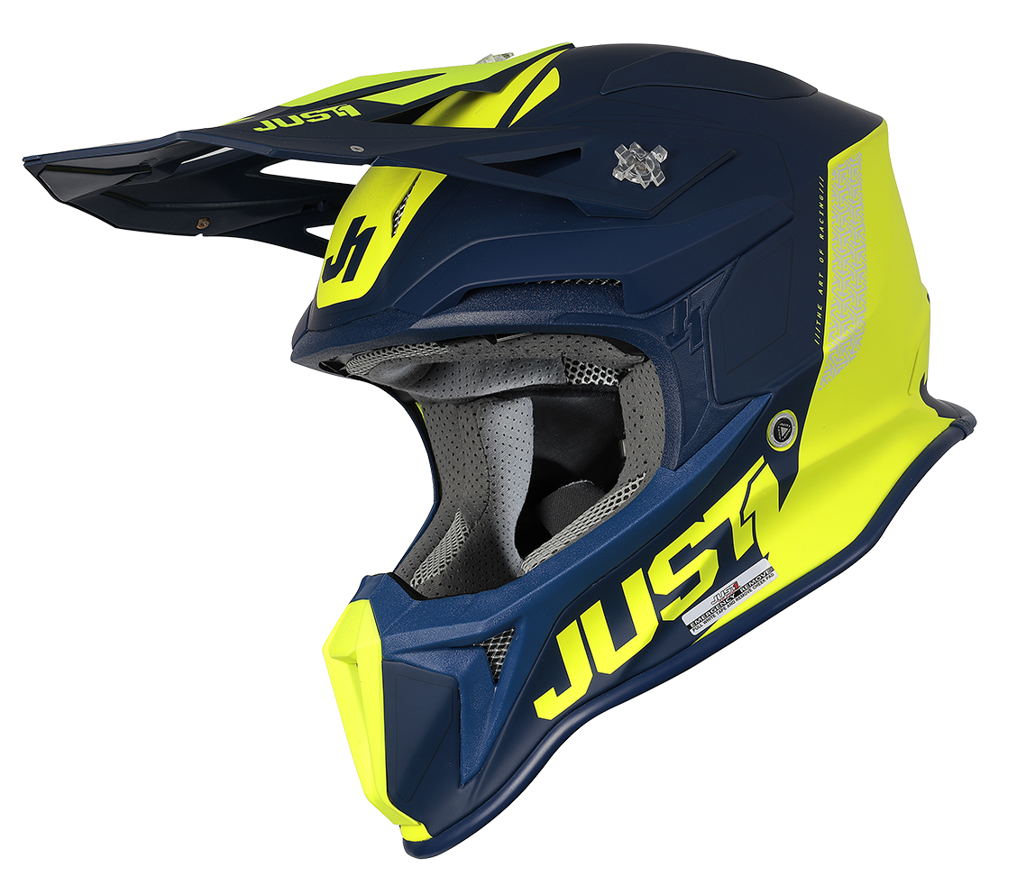 Just 1 J18 MIPS Pulsar Helmet - Yellow / Blue