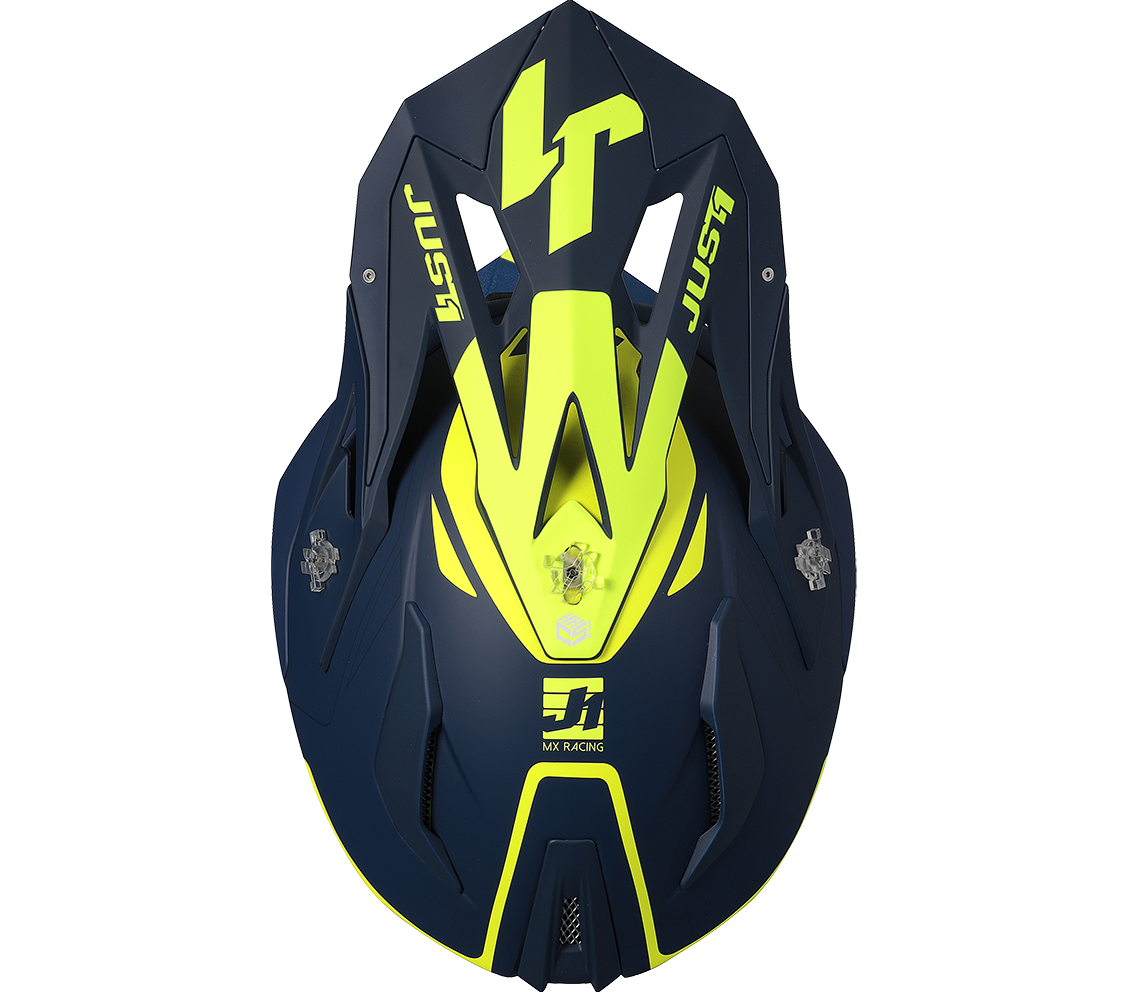 Just 1 J18 MIPS Pulsar Helmet - Yellow / Blue