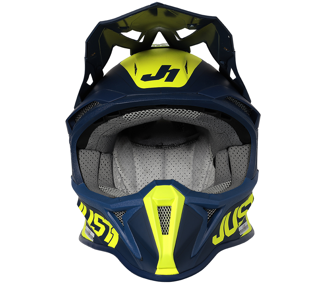 Just 1 J18 MIPS Pulsar Helmet - Yellow / Blue