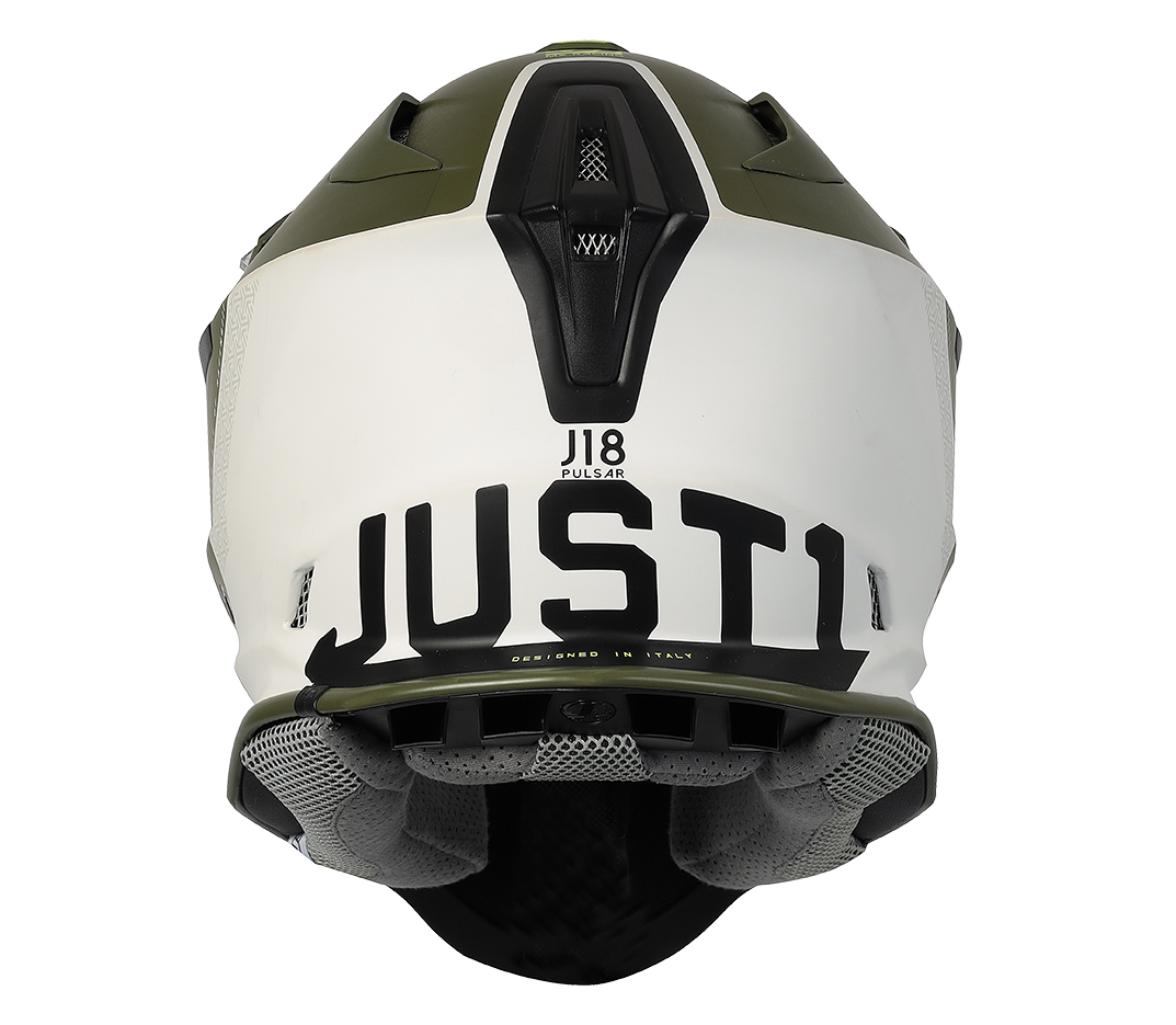 Just 1 J18 MIPS Pulsar Helmet - Green / Black / White