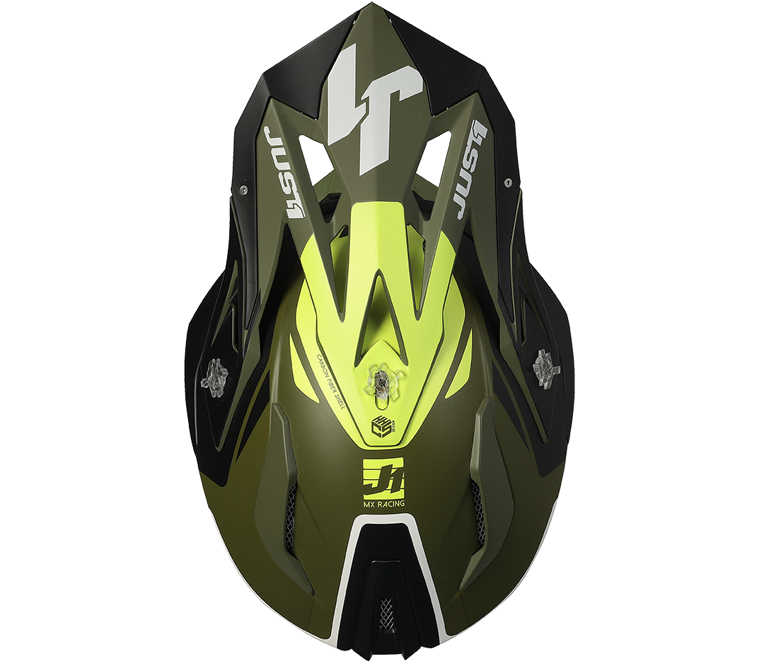 Just 1 J18 MIPS Pulsar Helmet - Green / Black / White