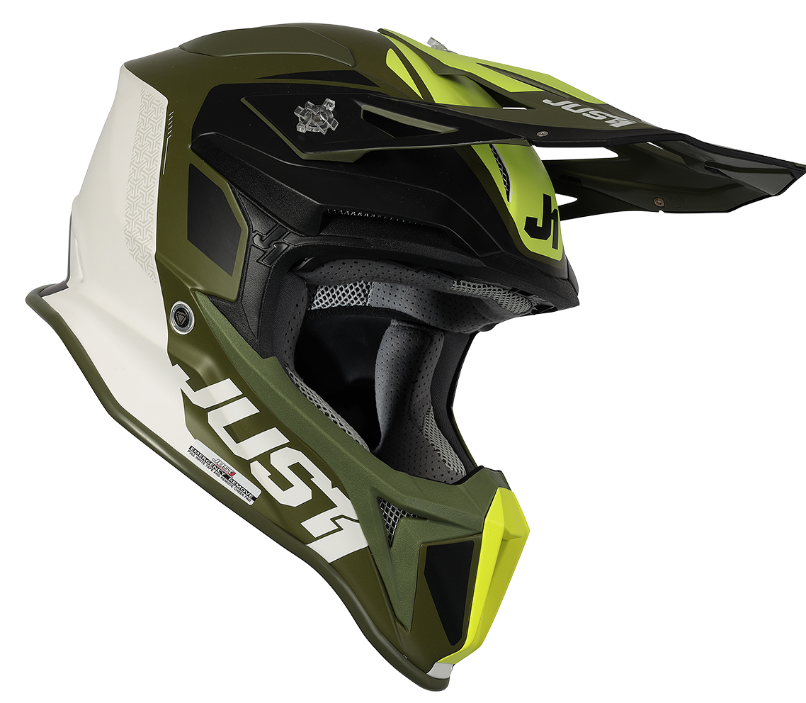 Just 1 J18 MIPS Pulsar Helmet - Green / Black / White