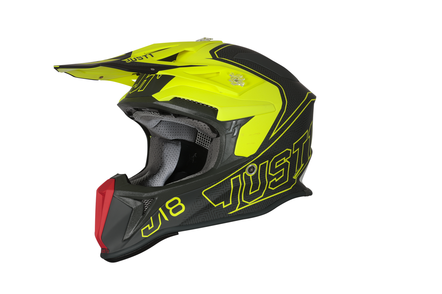 Just 1 J18 MIPS Vertigo Helmet - Red / Grey / Yellow