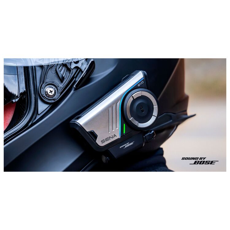 Sena 60S Evo Motorcycle Mesh With Sound By Bose - Dual Pack
