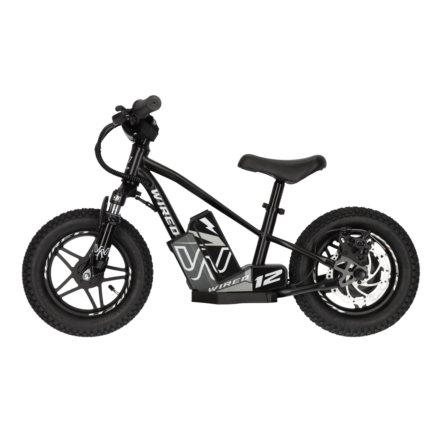 Wired Electric Balance Bike 12" MKII Black