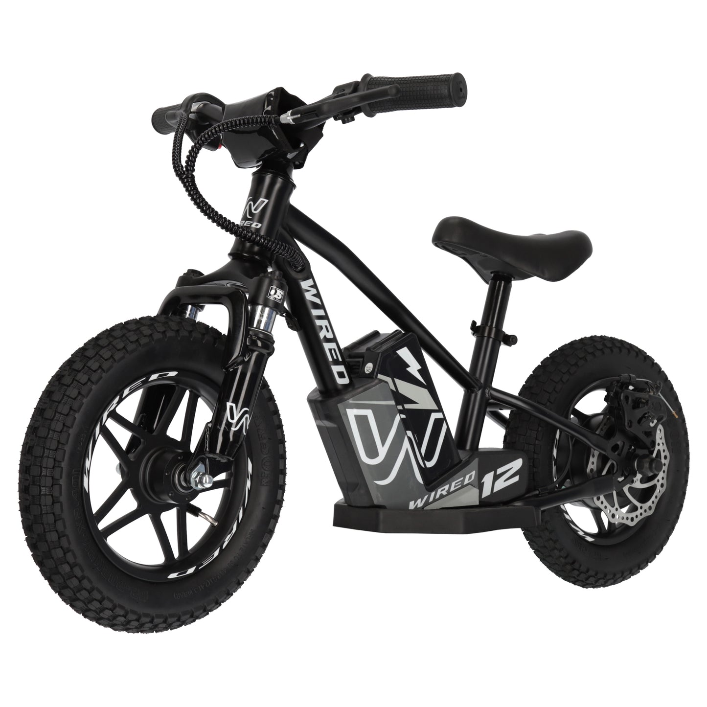 Wired Electric Balance Bike 12" MKII Black