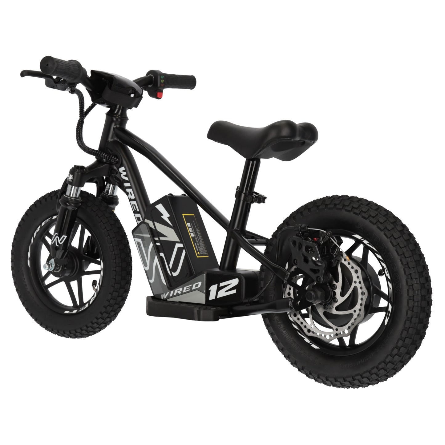 Wired Electric Balance Bike 12" MKII Black