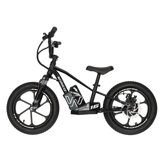 Wired Electric Balance Bike 16" MKII - Black
