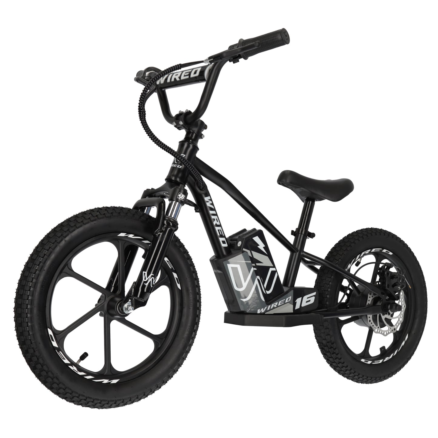Wired Electric Balance Bike 16" MKII - Black