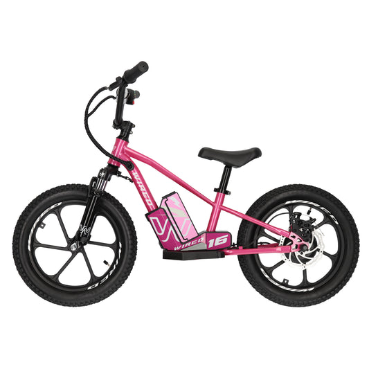 Wired Electric Balance Bike 16" MKII Pink