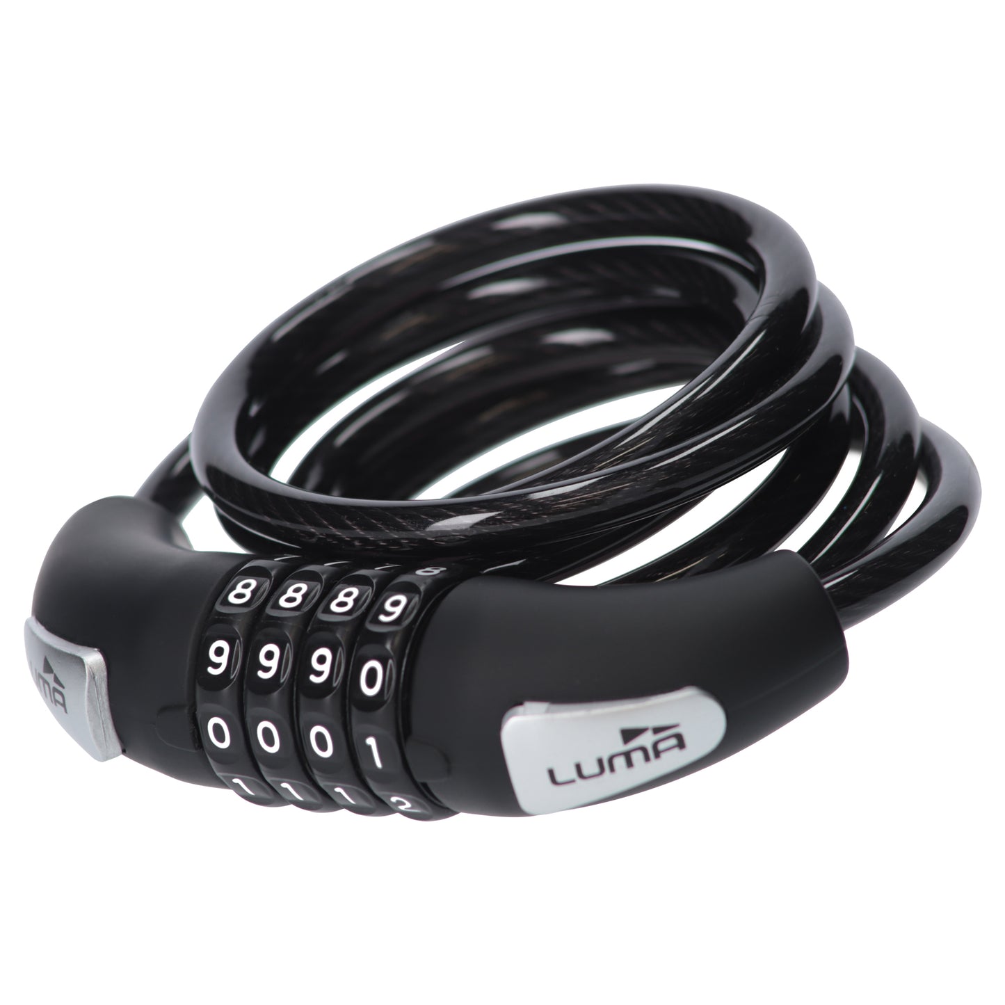 Luma Cables Match Spiral Combo Lock - 150cm