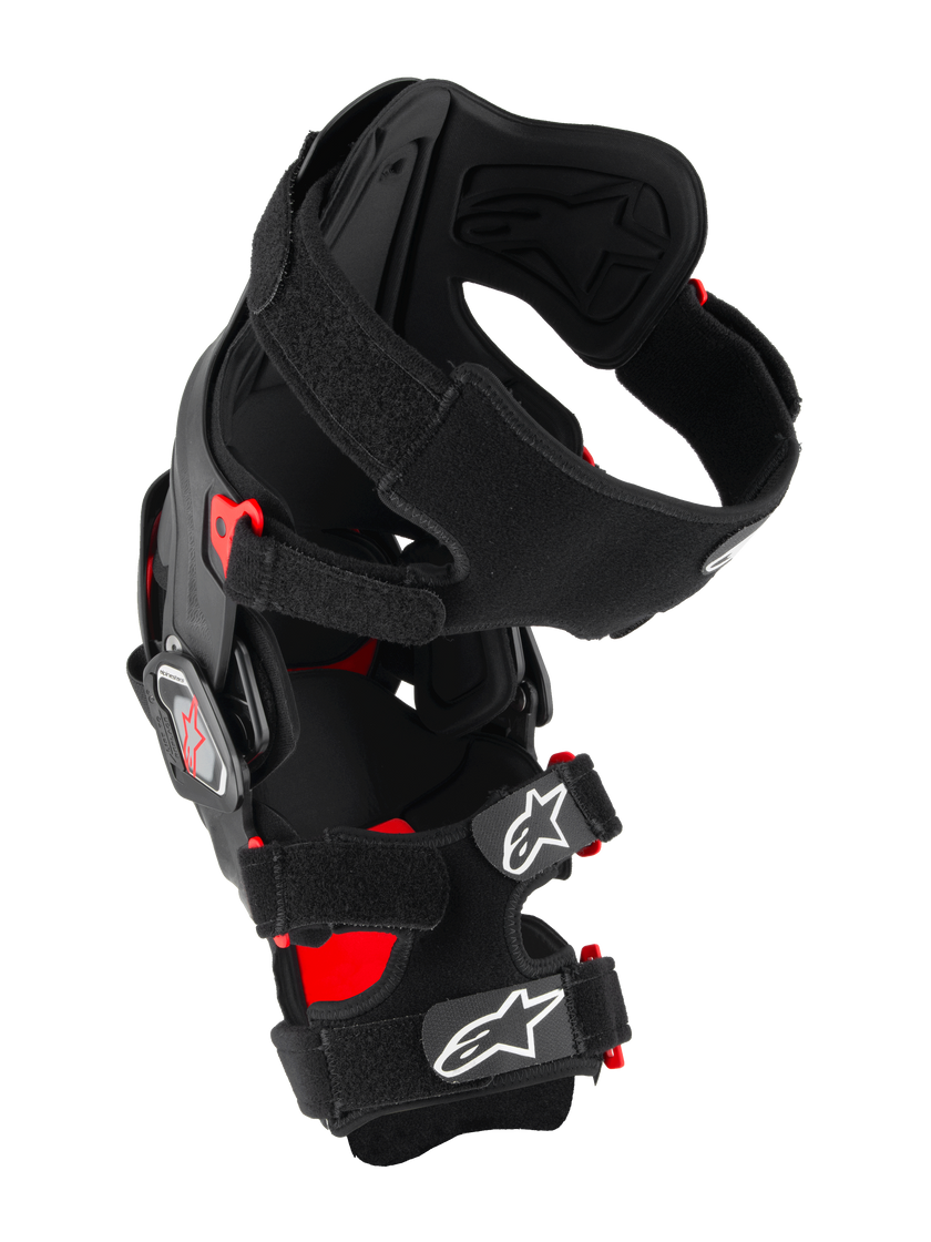 Alpinestars RK-7 Plasma Knee Brace (Pair) - Black / Red