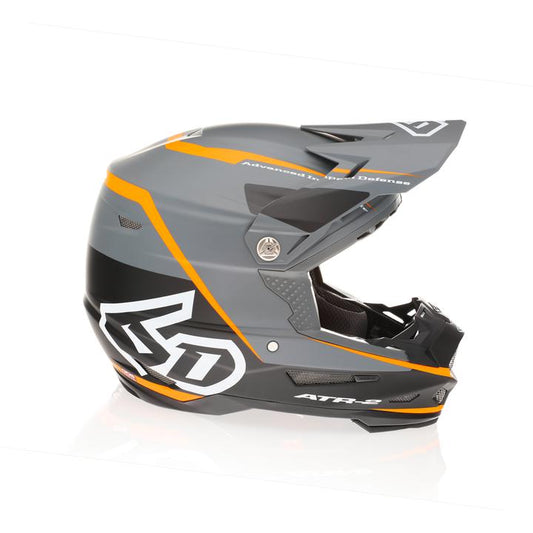 6D ATR-2 Alpha Helmet - Neon Orange
