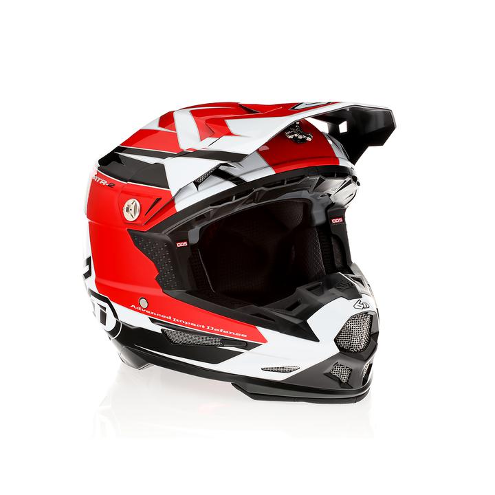 6D ATR-2 Impact Helmet - Red