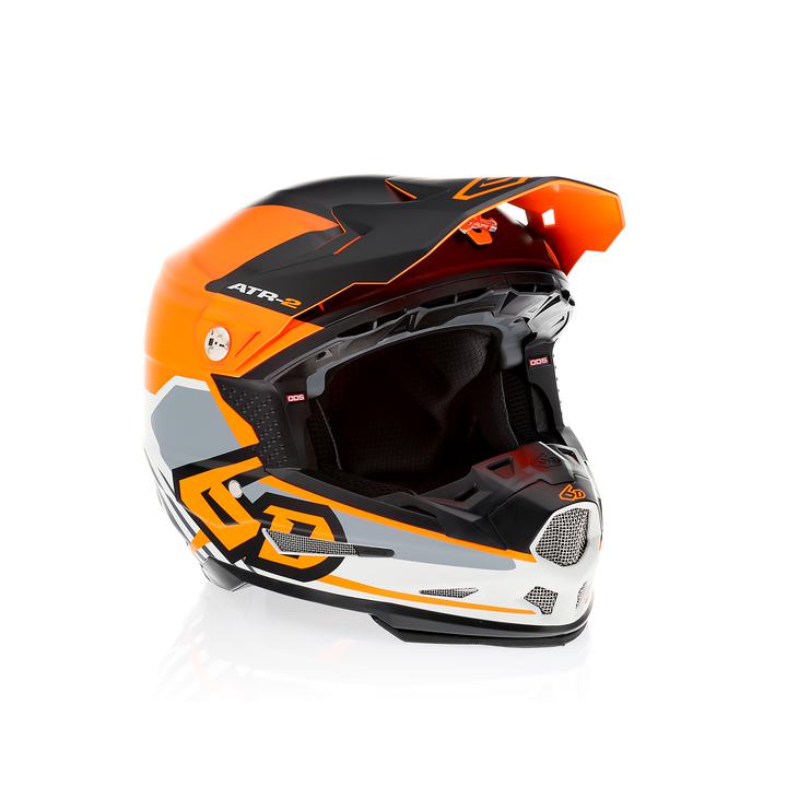 6D ATR-2 Youth Target Helmet - Neon Orange