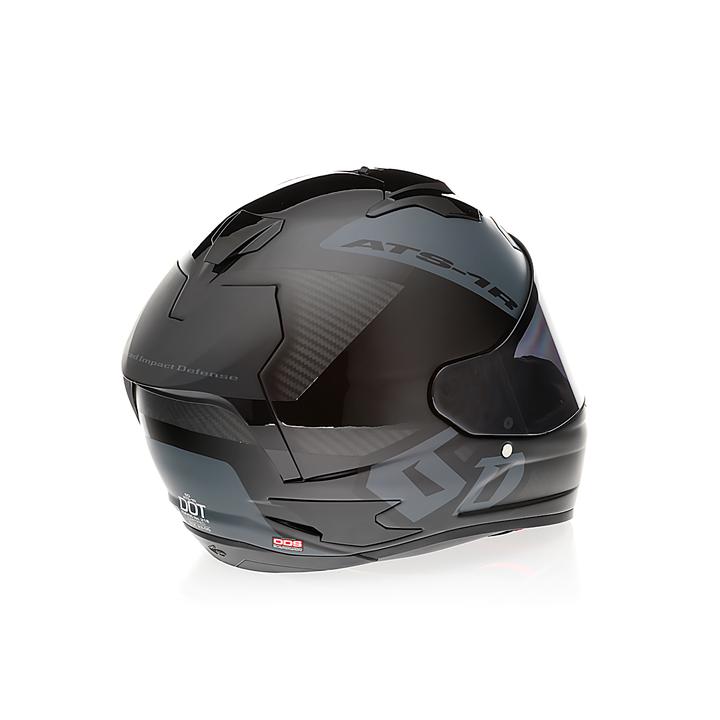 6D Ats-1R Helmet Wyman Black Grey