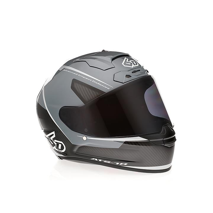 6D Ats-1R Helmet Alpha Silver