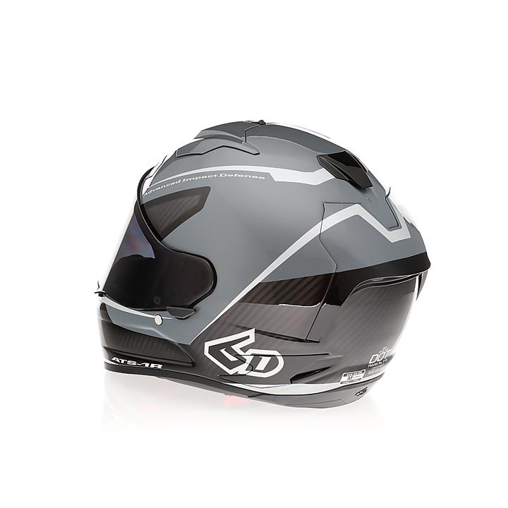 6D Ats-1R Helmet Alpha Silver