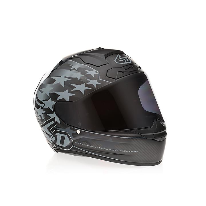 6D Ats-1R Helmet Super Patriot Black