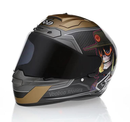 6D ATS-1R Voodoo Ranger Helmet - Black