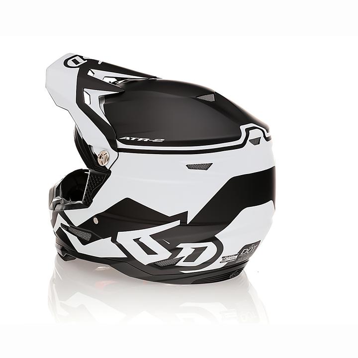 6D ATR-2 Drive Helmet - White