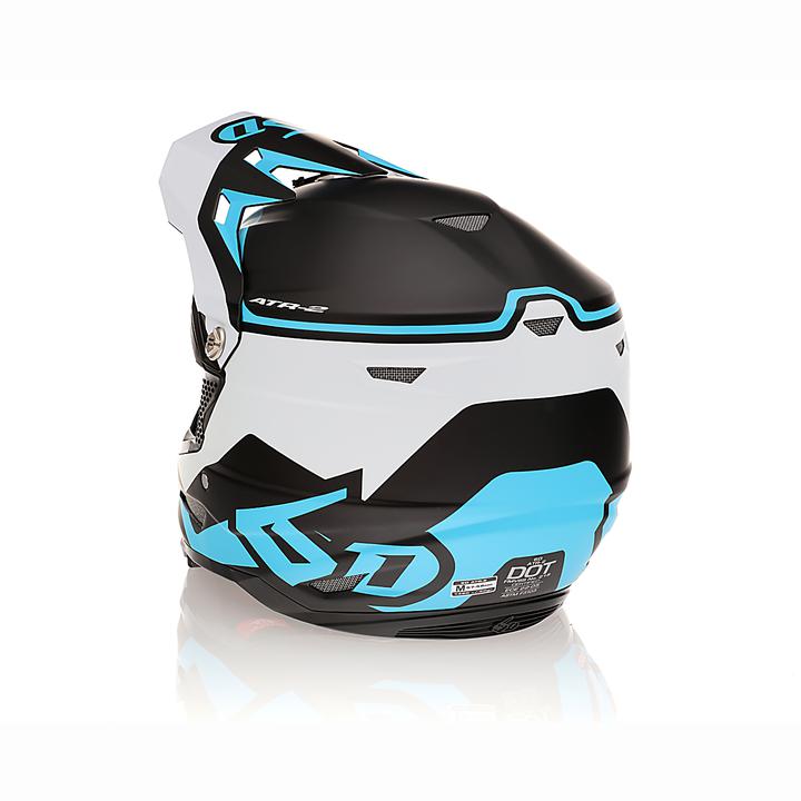 6D ATR-2 Youth Drive Helmet - Cyan