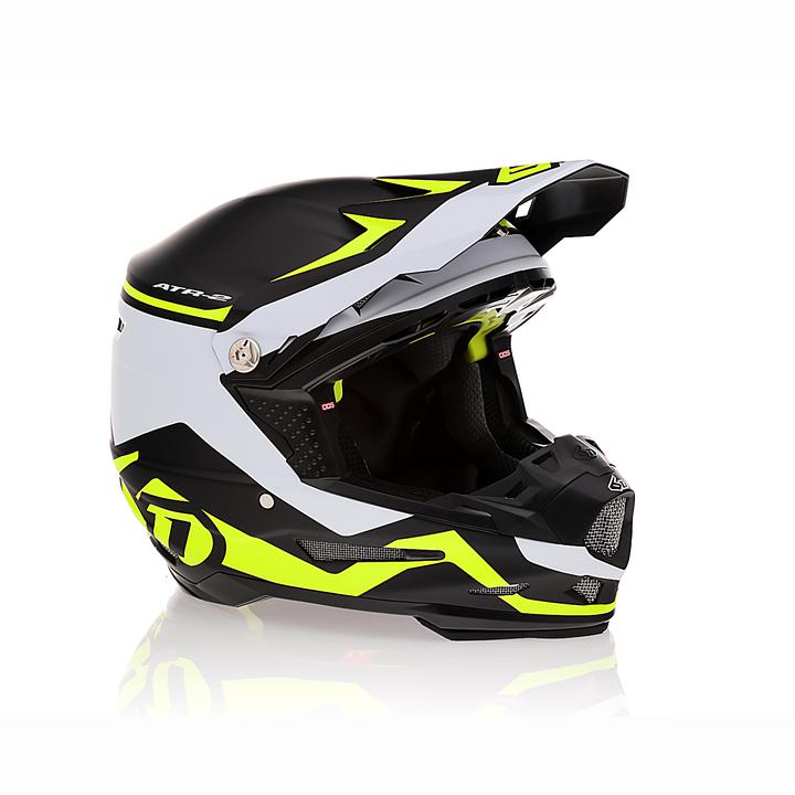 6D Atr-2 Helmet Drive Neon Yellow