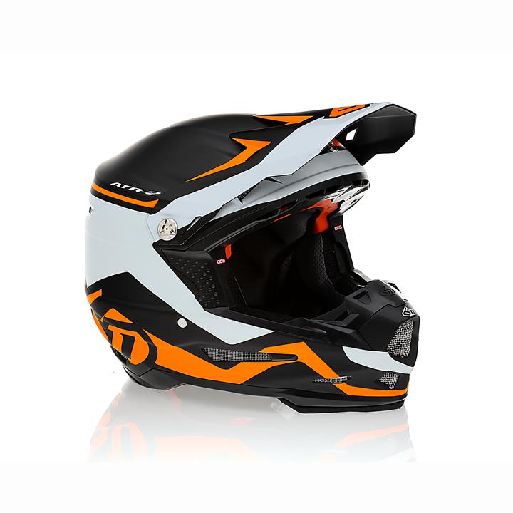 6D Atr-2Y Helmet Drive Neon Orange