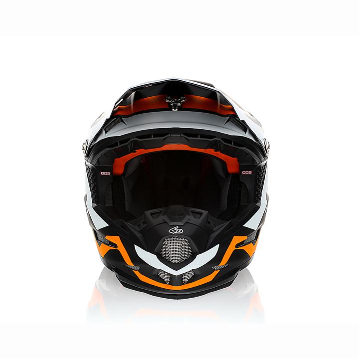 6D Atr-2Y Helmet Drive Neon Orange