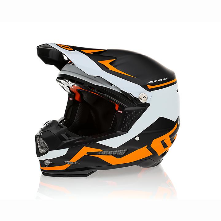 6D Atr-2Y Helmet Drive Neon Orange