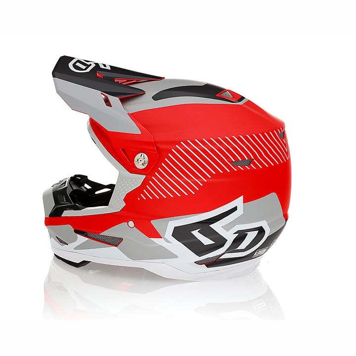 6D ATR-2 Fusion Helmet - Red