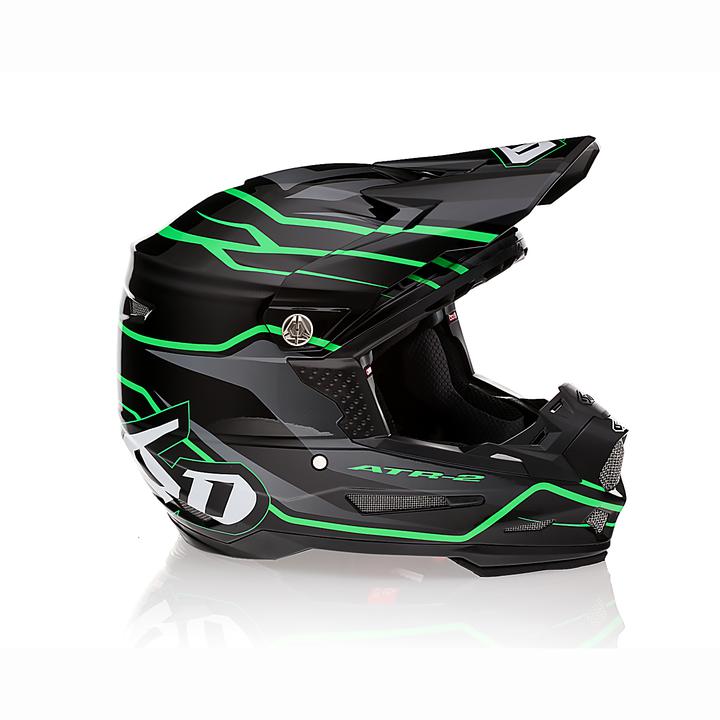 6D Atr-2 Helmet Phase Black Green