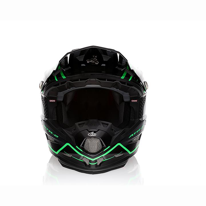 6D Atr-2 Helmet Phase Black Green