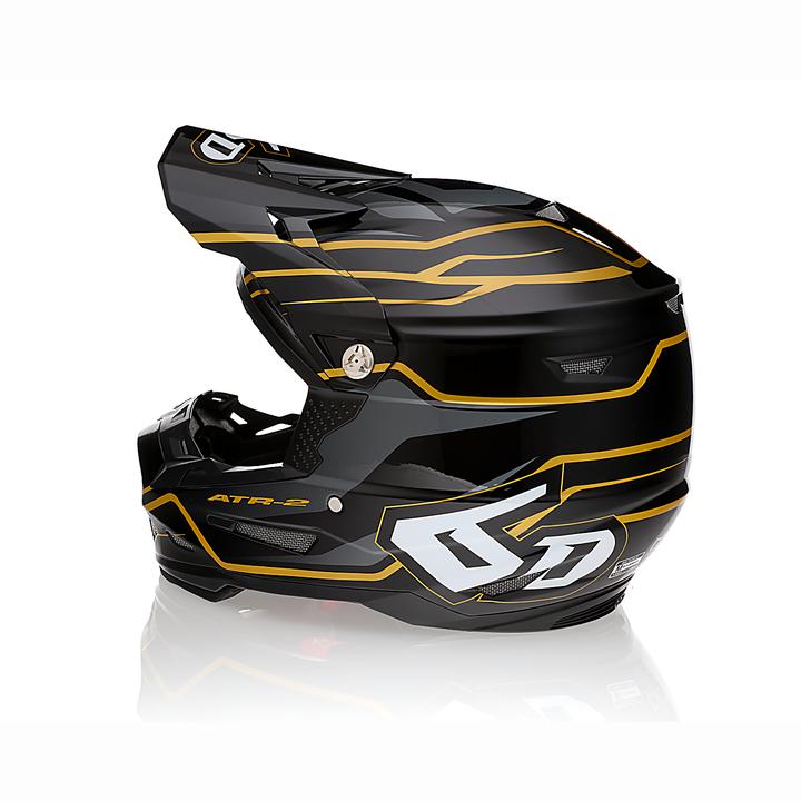 6D ATR-2 Phase Helmet - Black / Gold