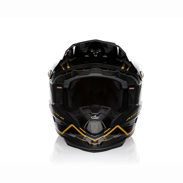 6D ATR-2 Phase Helmet - Black / Gold