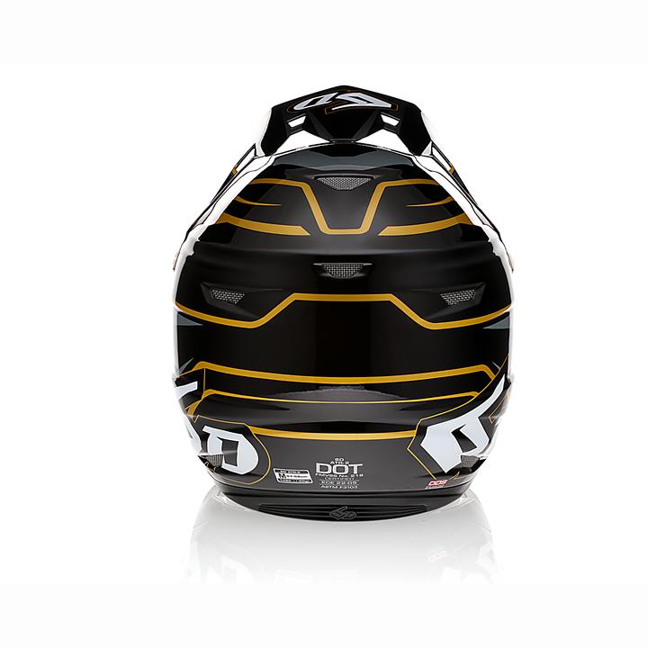 6D ATR-2 Phase Helmet - Black / Gold